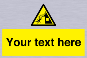 Custom warning roof avalanche